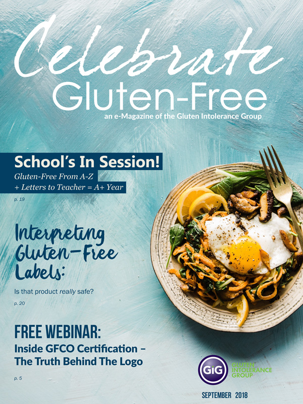 Celebrate Gluten-Free from the Gluten Intolerance Group